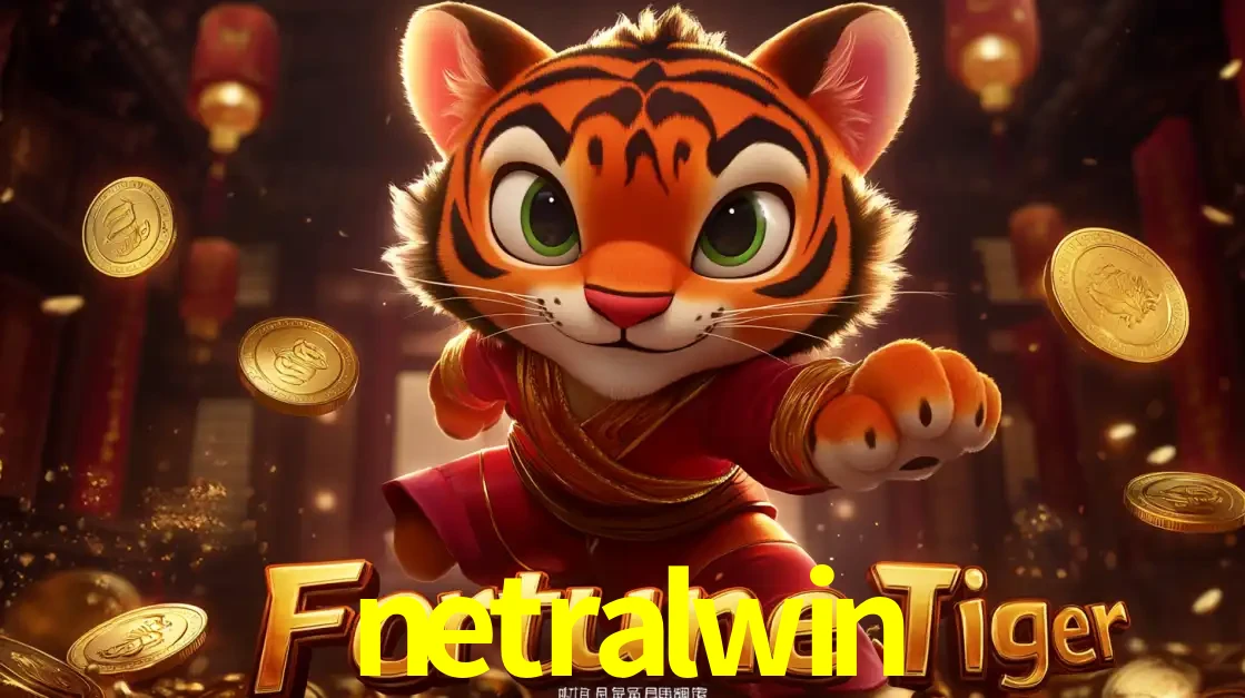 O carismático mascote do jogo de slot Fortune Tiger, um tigre fofo em pose de artes marciais, pronto para trazer sorte e multiplicadores de ganhos no cassino online netralwin.
